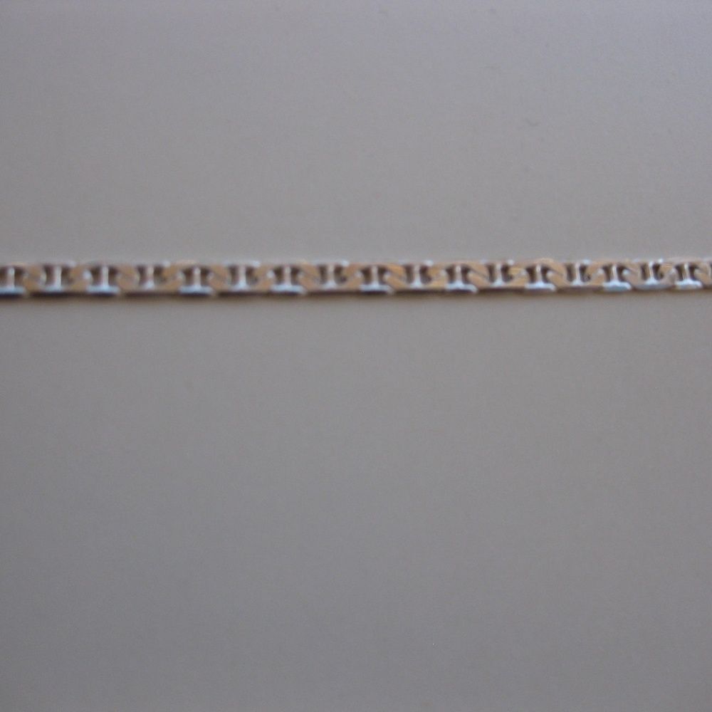 Sterling Silver Anklet-Marine Chain .925